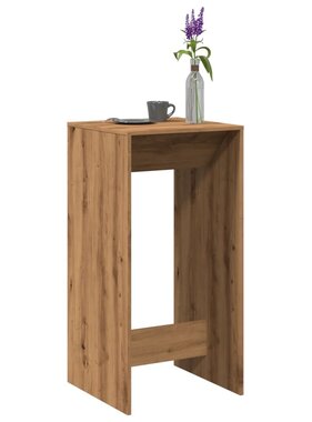 VidaXL Bartafel 51x50x103,5 cm bewerkt hout artisanaal eikenkleur