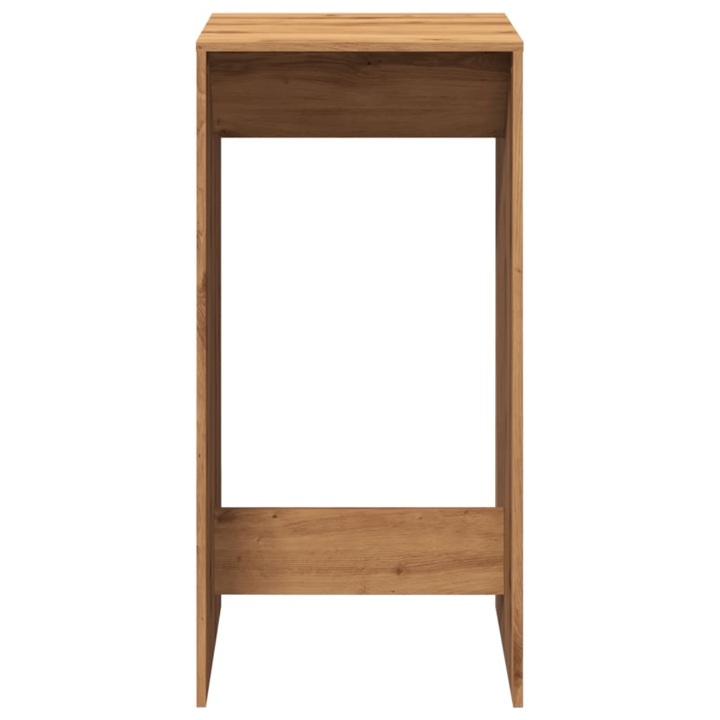 VidaXL Bartafel 51x50x103,5 cm bewerkt hout artisanaal eikenkleur