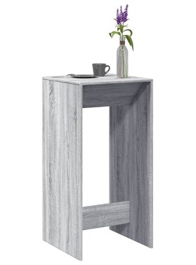 VidaXL Bartafel 51x50x103,5 cm bewerkt hout grijs sonoma eikenkleurig