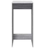 VidaXL Bartafel 51x50x103,5 cm bewerkt hout grijs sonoma eikenkleurig