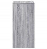 VidaXL Bartafel 51x50x103,5 cm bewerkt hout grijs sonoma eikenkleurig