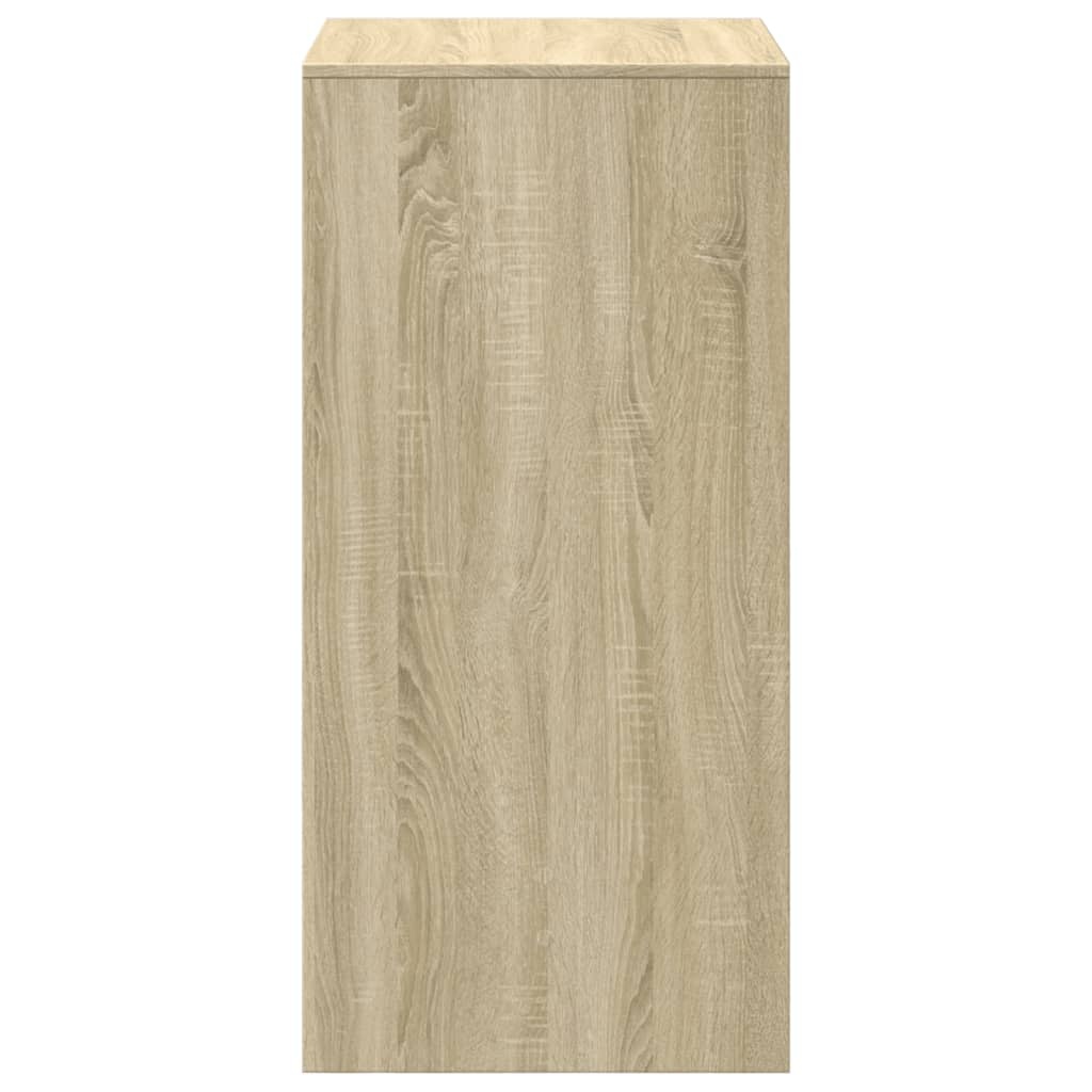 VidaXL Bartafel 51x50x103,5 cm bewerkt hout sonoma eikenkleurig