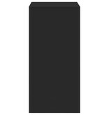 VidaXL Bartafel 51x50x103,5 cm bewerkt hout zwart