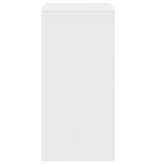 VidaXL Bartafel 51x50x103,5 cm bewerkt hout wit