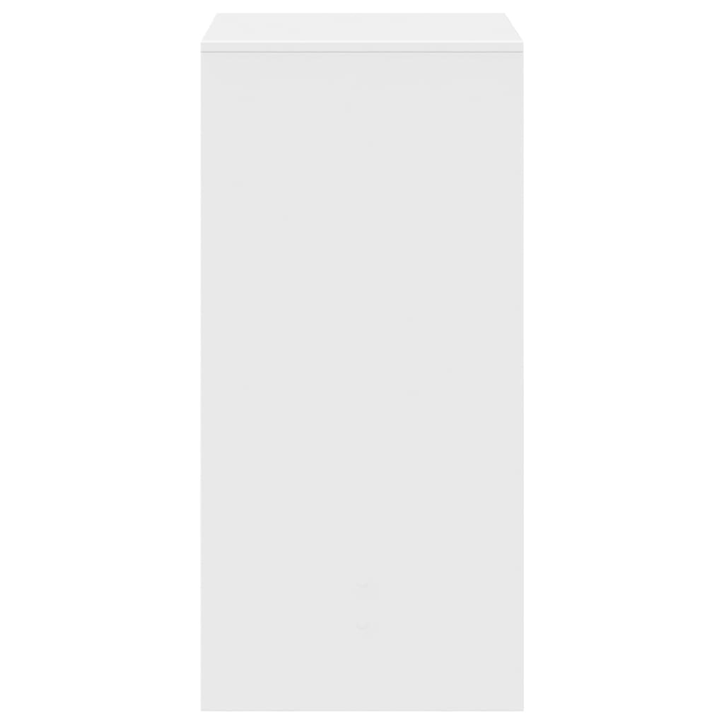 VidaXL Bartafel 51x50x103,5 cm bewerkt hout wit