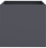VidaXL Plantenbakken 2 st 42x40x39 cm koudgewalst staal antraciet
