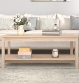VidaXL Salontafel 110x55x45 cm massief grenenhout