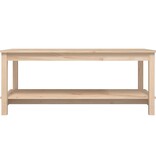 VidaXL Salontafel 110x55x45 cm massief grenenhout