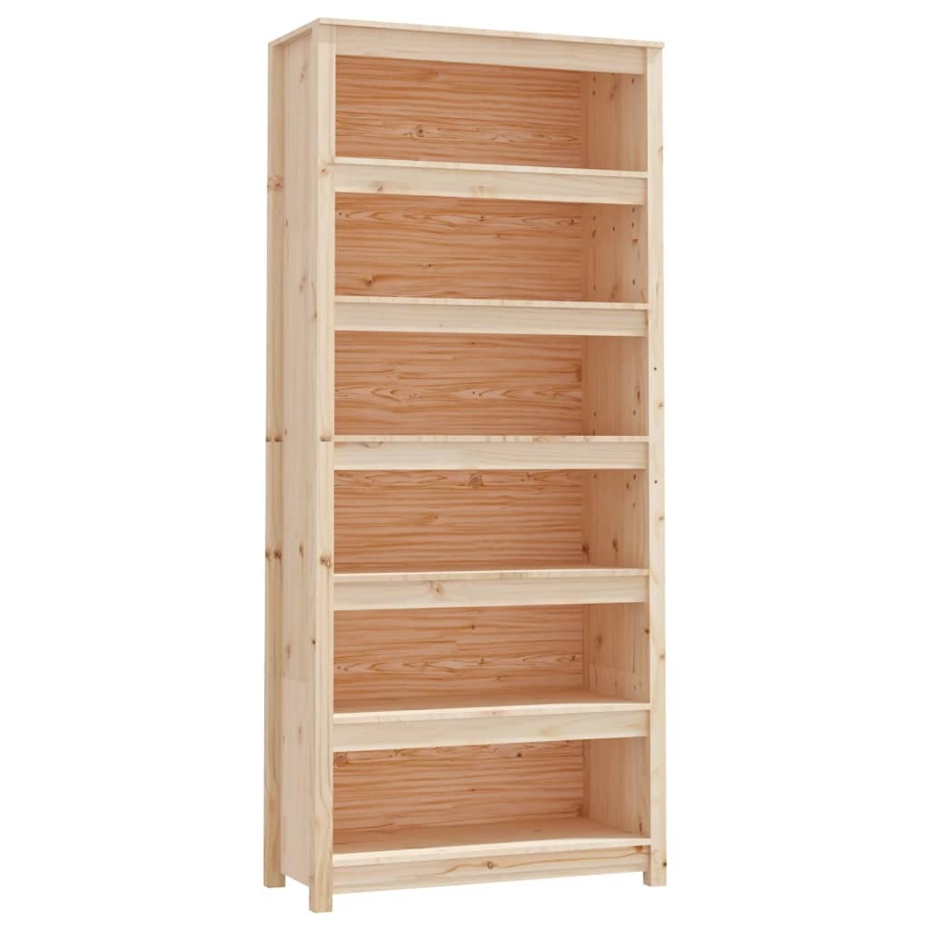 VidaXL Boekenkast 80x35x183 cm massief grenenhout