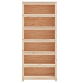 VidaXL Boekenkast 80x35x183 cm massief grenenhout