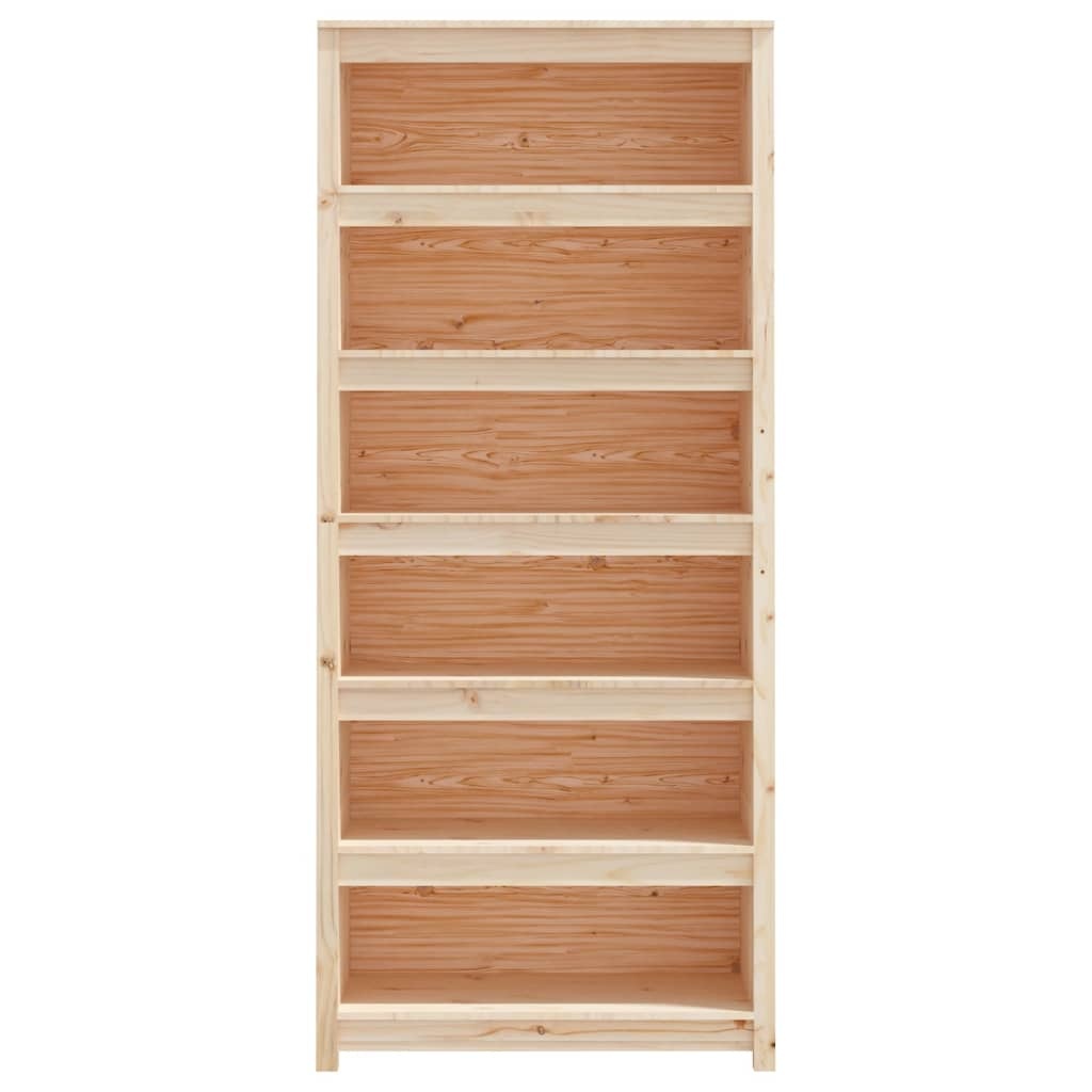 VidaXL Boekenkast 80x35x183 cm massief grenenhout