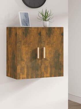 VidaXL Wandkast 60x30x60 cm bewerkt hout gerookt eikenkleurig