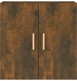 VidaXL Wandkast 60x30x60 cm bewerkt hout gerookt eikenkleurig