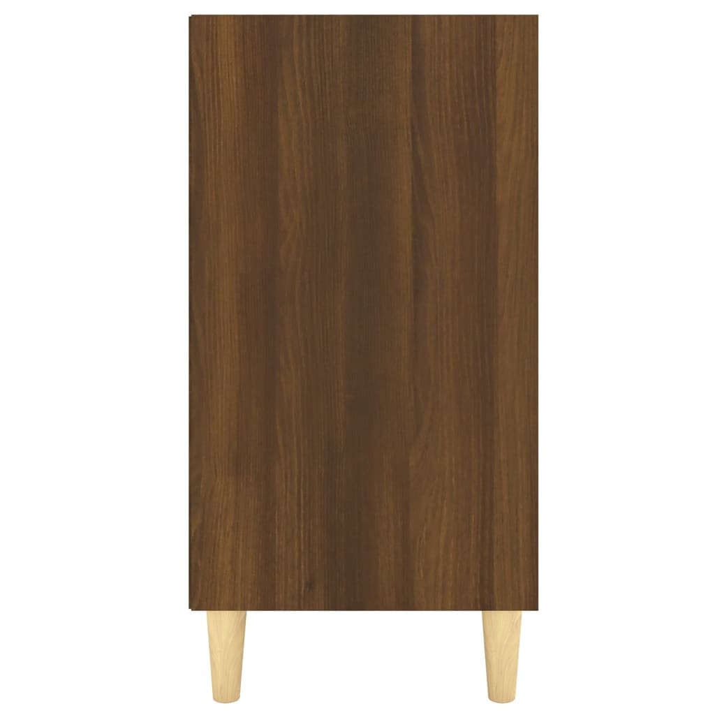 VidaXL Dressoir 103,5x35x70 cm bewerkt hout bruin eikenkleur