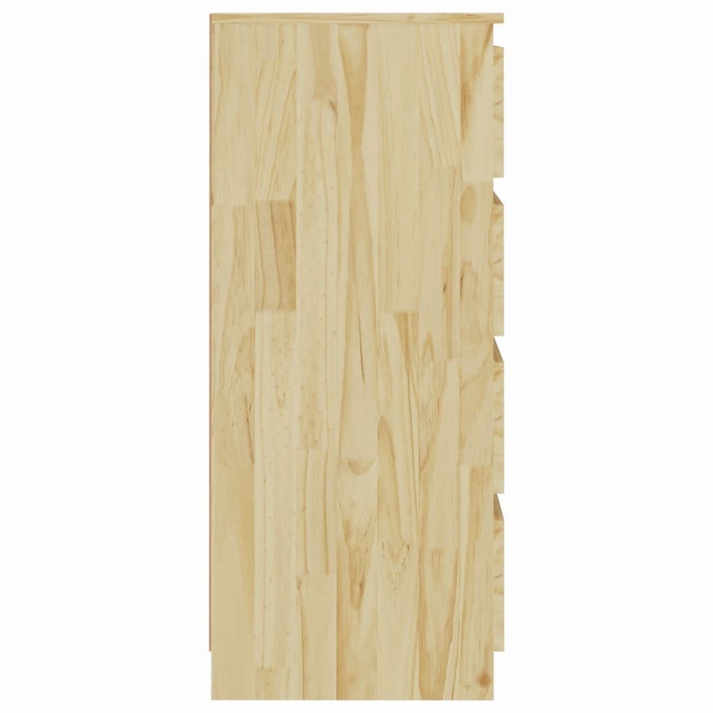 VidaXL Bijzetkast 60x36x84 cm massief grenenhout