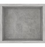 VidaXL Tv-hangmeubel 100x30x26,5 cm bewerkt hout betongrijs
