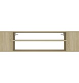 VidaXL Tv-hangmeubel 100x30x26,5 cm bewerkt hout sonoma eikenkleurig