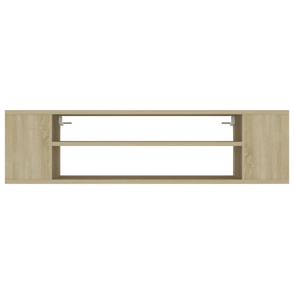 VidaXL Tv-hangmeubel 100x30x26,5 cm bewerkt hout sonoma eikenkleurig
