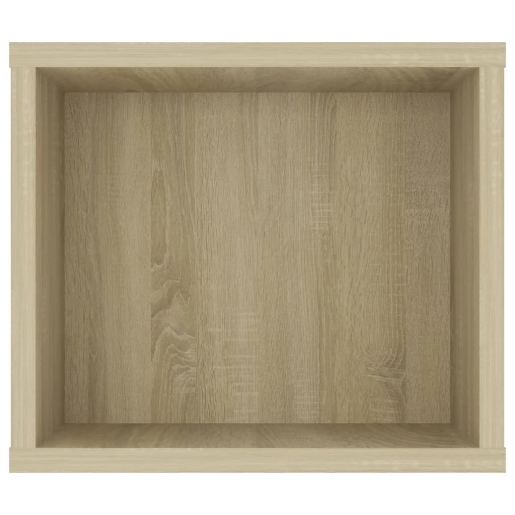 VidaXL Tv-hangmeubel 100x30x26,5 cm bewerkt hout sonoma eikenkleurig