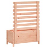 VidaXL Plantenbak met rek 79x39,5x114 cm massief douglashout