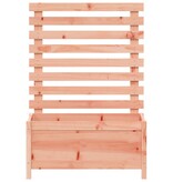 VidaXL Plantenbak met rek 79x39,5x114 cm massief douglashout