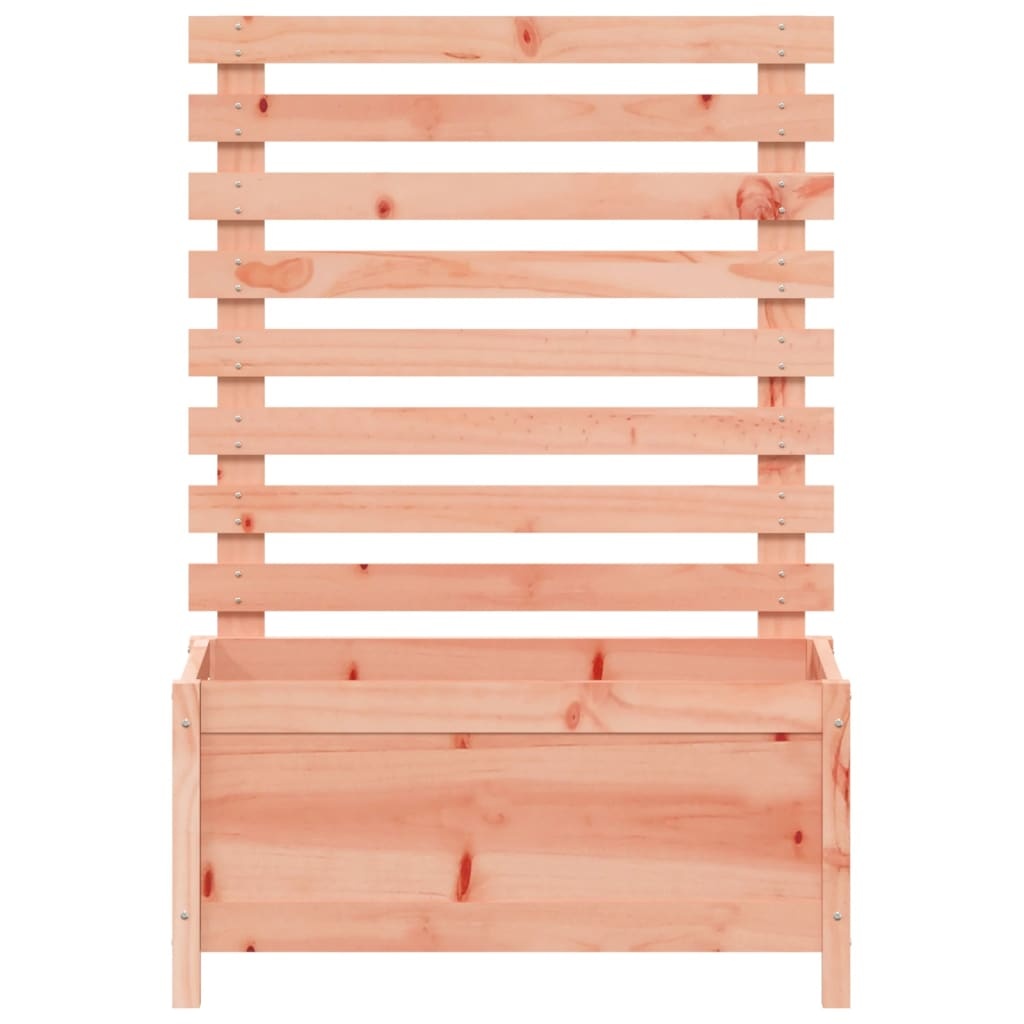 VidaXL Plantenbak met rek 79x39,5x114 cm massief douglashout