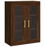 VidaXL Hangkast 69,5x34x90 cm bruin eikenkleur