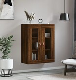 VidaXL Wandkast 69,5x34x90 cm bruin eikenkleur