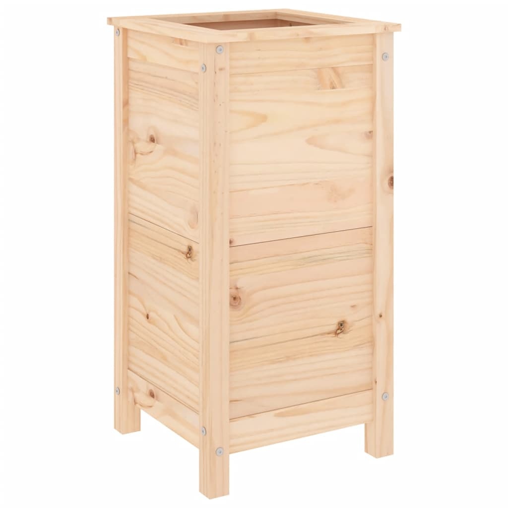 VidaXL Plantenbak 40x40x78 cm massief grenenhout
