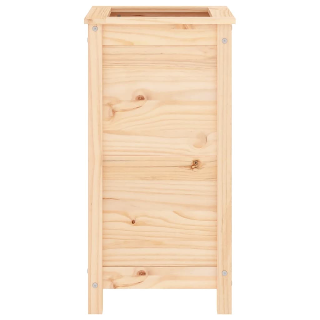 VidaXL Plantenbak 40x40x78 cm massief grenenhout