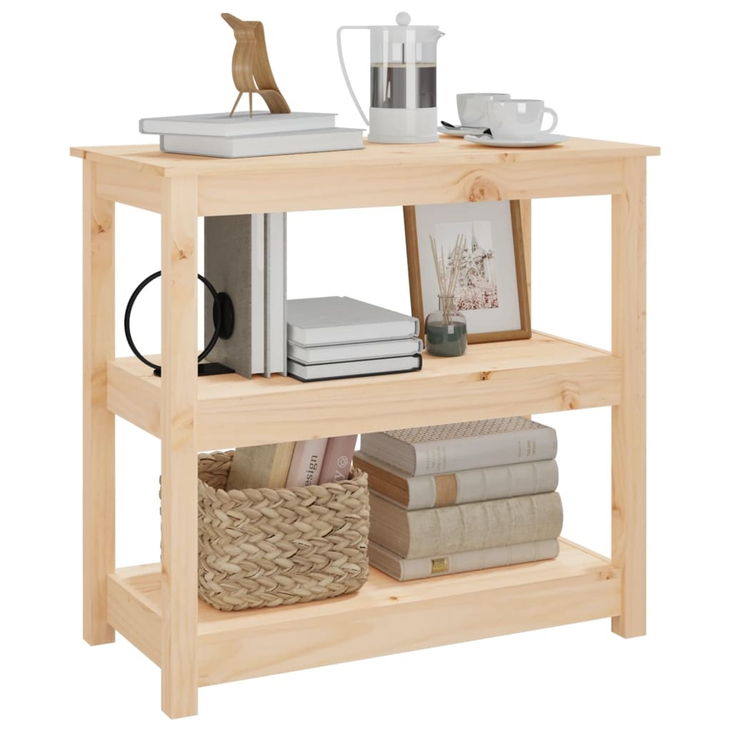 VidaXL Wandtafel 80x40x74 cm massief grenenhout