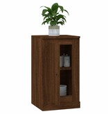 VidaXL Dressoirs 2 st 37,5x35,5x67,5 cm bewerkt hout bruin eikenkleur