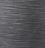 VidaXL Plantenbak Waste Rib laag elegant 46x58 cm grijs