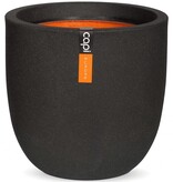 VidaXL Bloempot Urban Smooth 54x52 cm zwart KBL935