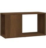 VidaXL Tv-meubel 60x24x32 cm bewerkt hout bruin eikenkleur