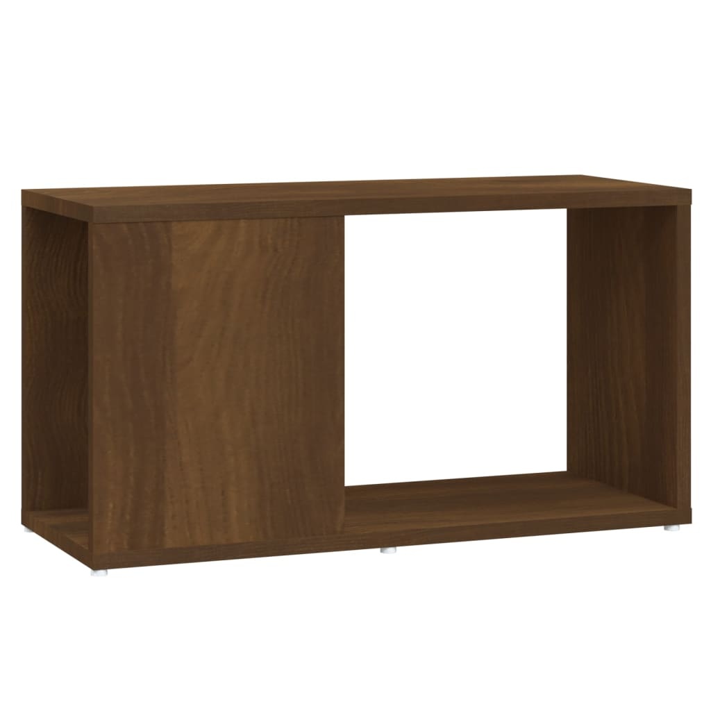 VidaXL Tv-meubel 60x24x32 cm bewerkt hout bruin eikenkleur