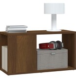 VidaXL Tv-meubel 60x24x32 cm bewerkt hout bruin eikenkleur