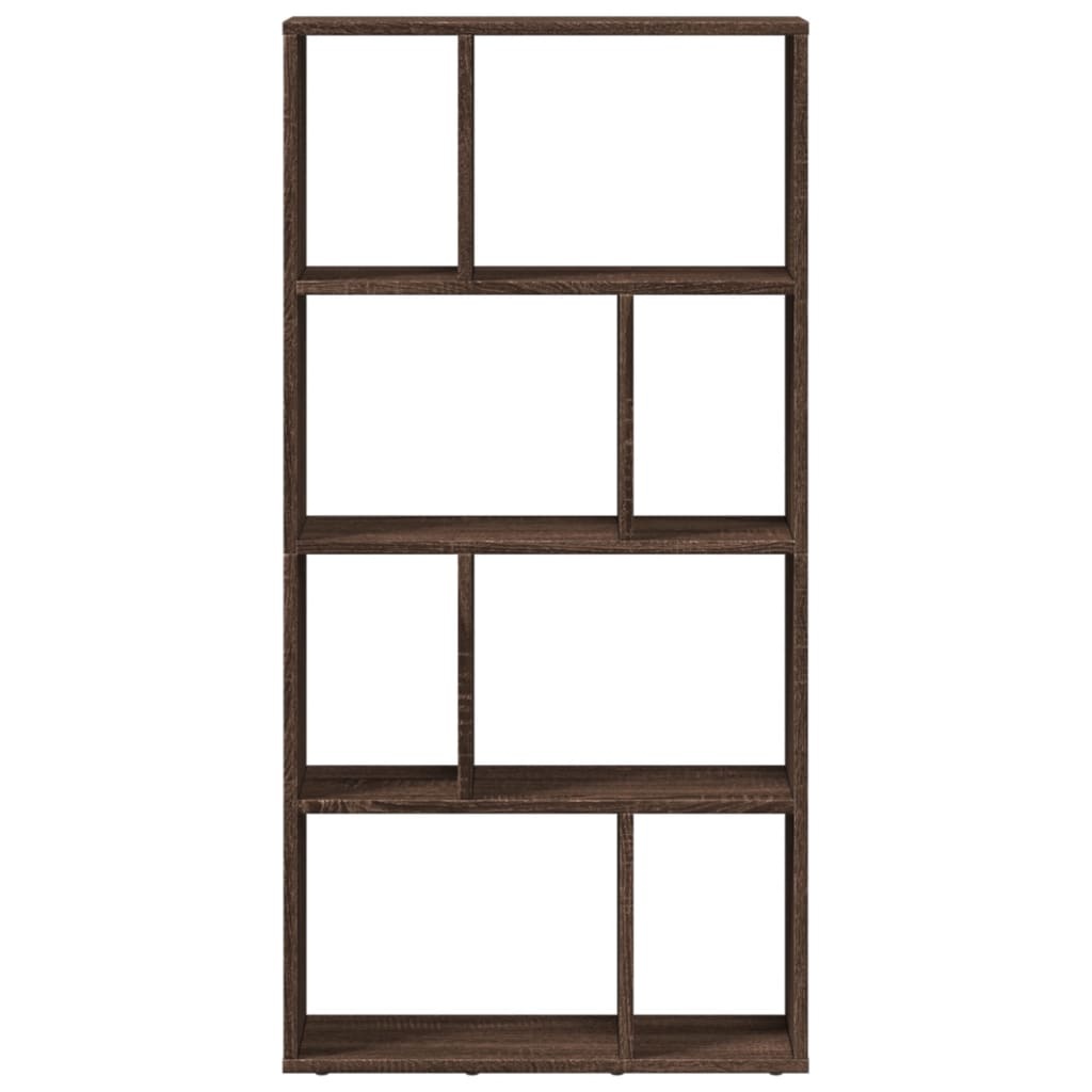 VidaXL Boekenkast 60x20x120 cm bewerkt hout bruin eikenkleurig