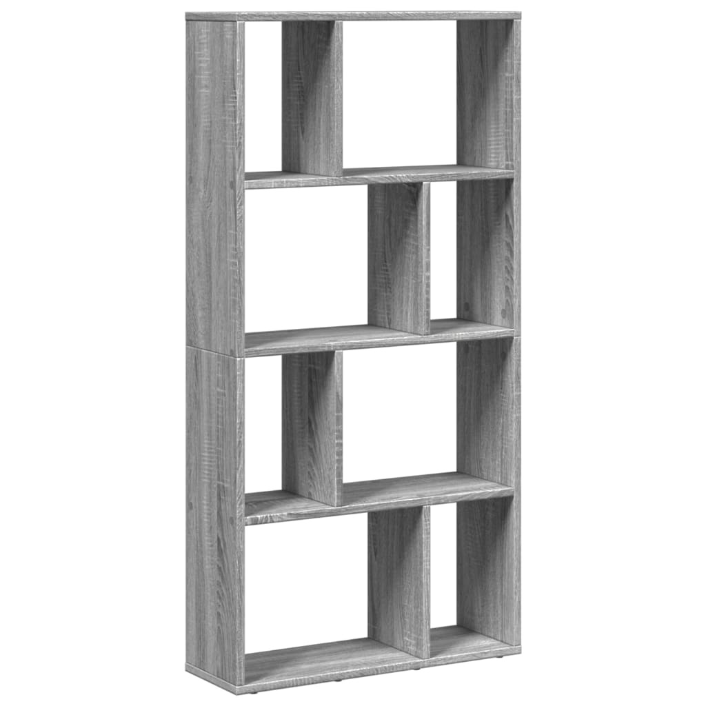 VidaXL Boekenkast 60x20x120 cm bewerkt hout grijs sonoma eikenkleurig