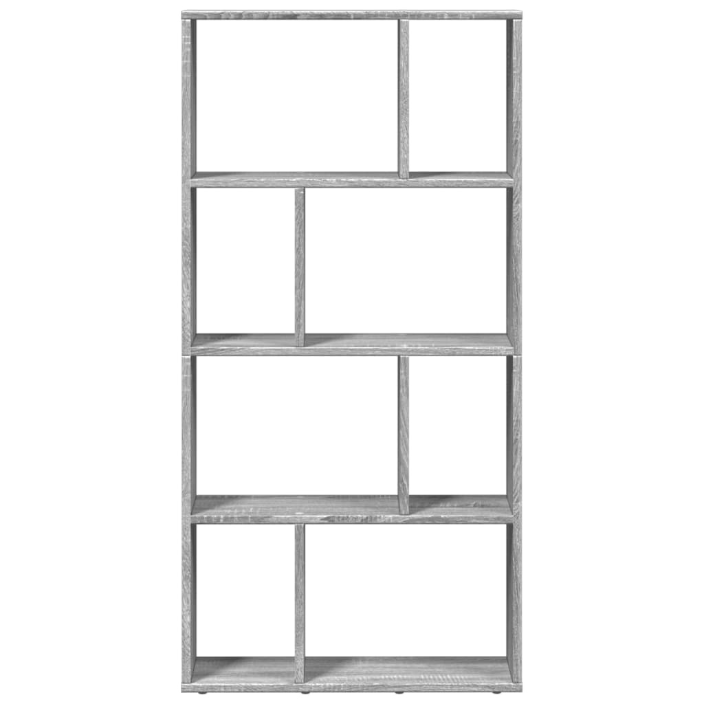 VidaXL Boekenkast 60x20x120 cm bewerkt hout grijs sonoma eikenkleurig