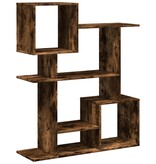 VidaXL Kamerscherm / boekenkast 92x29x112 cm hout gerookt eiken