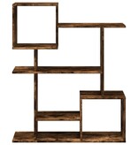 VidaXL Kamerscherm / boekenkast 92x29x112 cm hout gerookt eiken