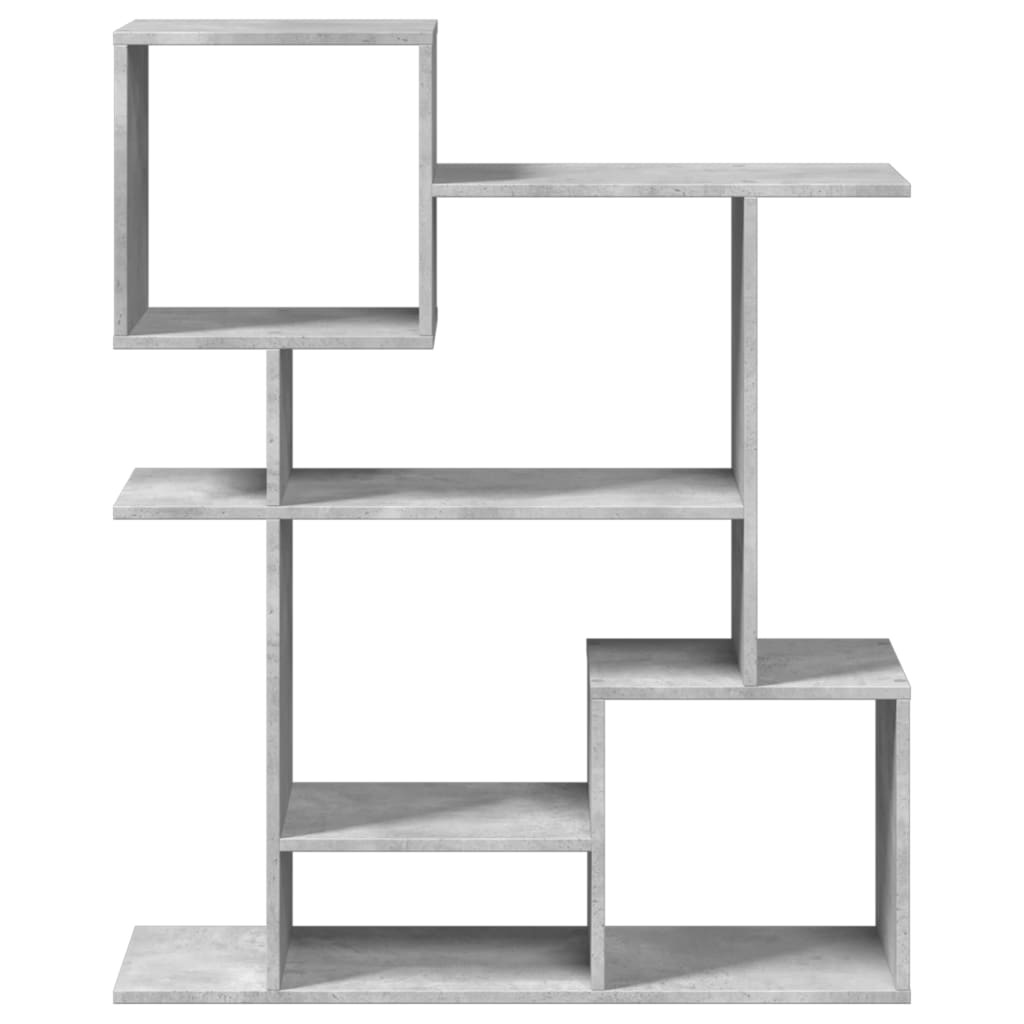 VidaXL Kamerscherm / boekenkast 92x29x112 cm hout betongrijs