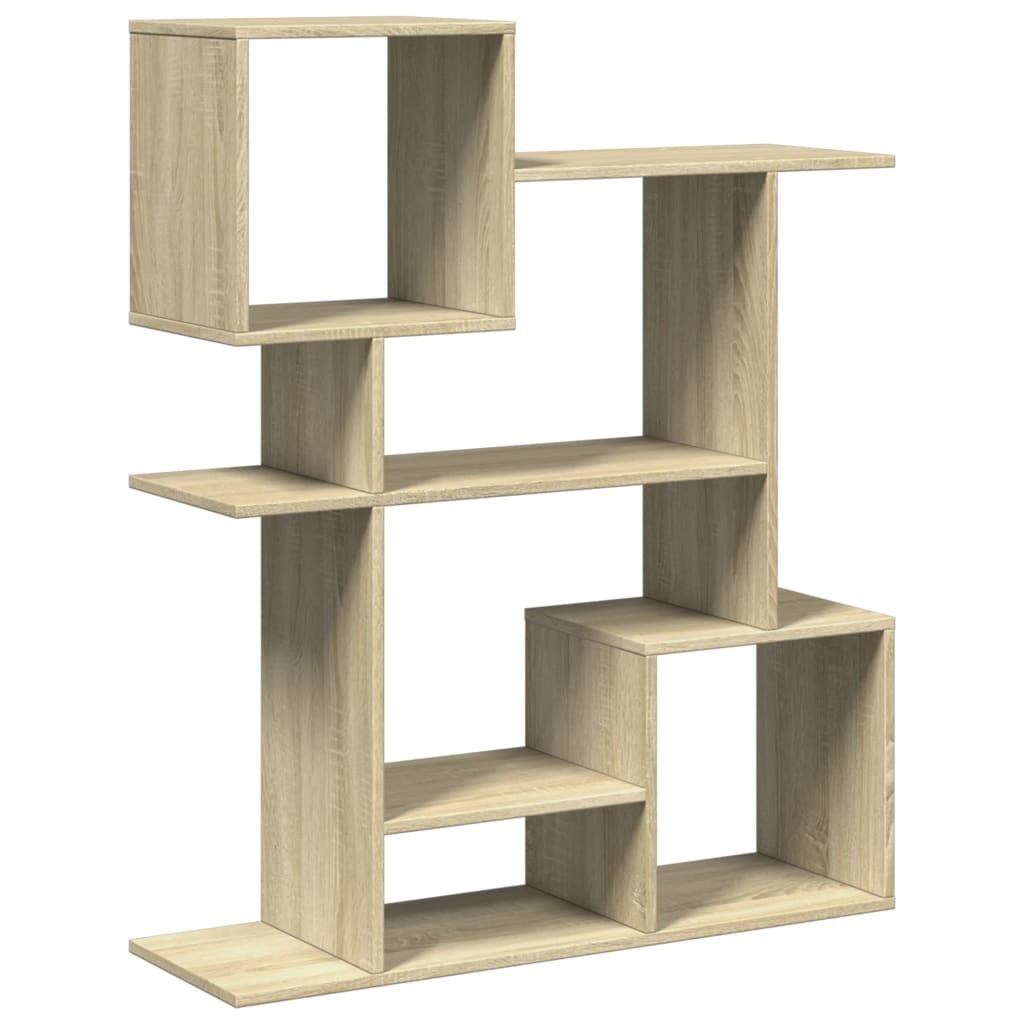 VidaXL Kamerscherm / boekenkast 92x29x112 cm hout sonoma eikenkleur