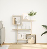 VidaXL Kamerscherm / boekenkast 92x29x112 cm hout sonoma eikenkleur