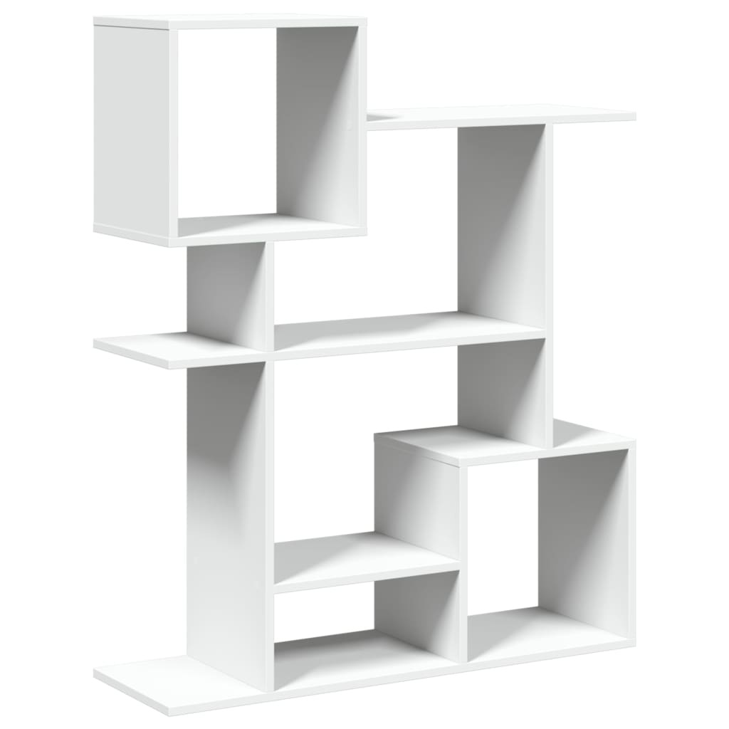 VidaXL Kamerscherm / boekenkast 92x29x112 cm bewerkt hout wit