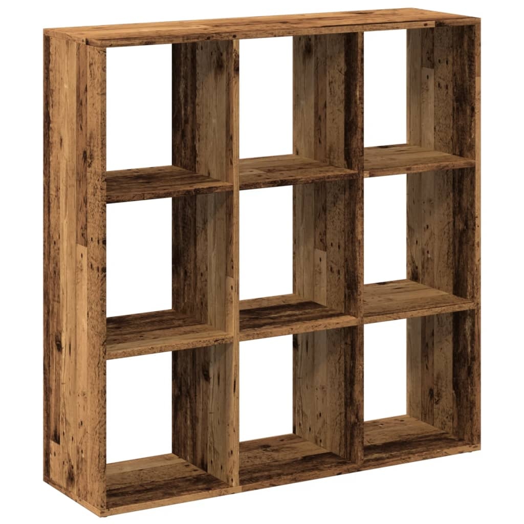 VidaXL Kamerscherm / boekenkast 102x29x103,5 cm hout oud houtkleurig