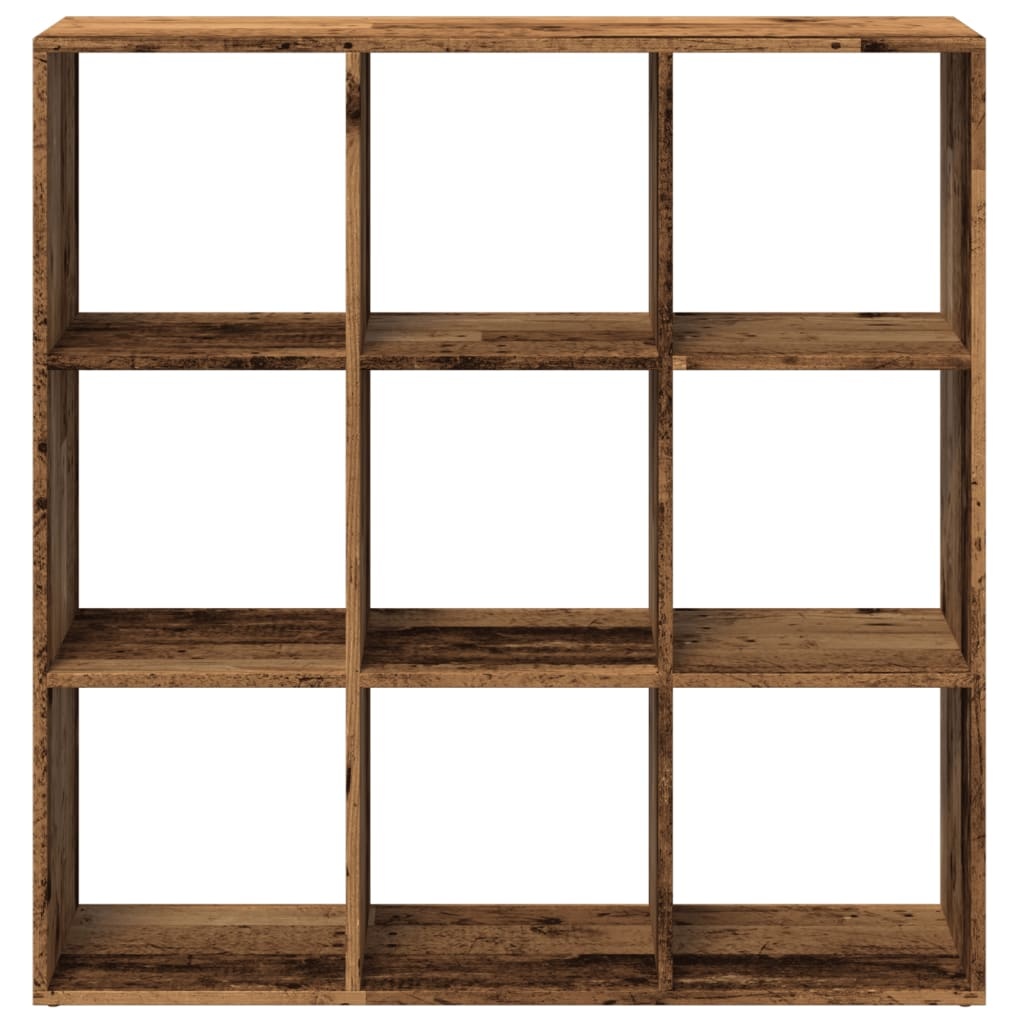 VidaXL Kamerscherm / boekenkast 102x29x103,5 cm hout oud houtkleurig