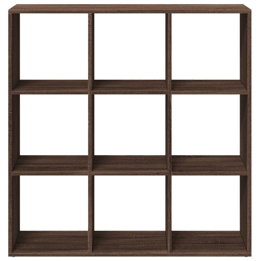VidaXL Kamerscherm / boekenkast 102x29x103,5 cm hout bruin eikenkleur