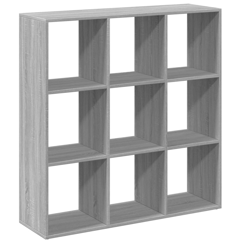 VidaXL Kamerscherm / boekenkast 102x29x103,5 cm hout grijs sonoma